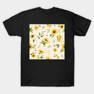 Sunflowers and Bees T-Shirt